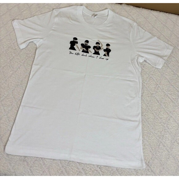 Wednesday Addams Netflix Series You Better Duck When I Show Up Dance Tee Size M - Picture 2 of 13
